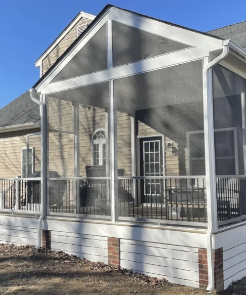 Screened Porch with Open Deck