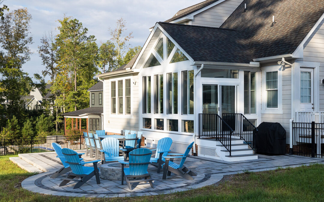 Modern Sunroom and Patio Transformation in Chesterfield, VA