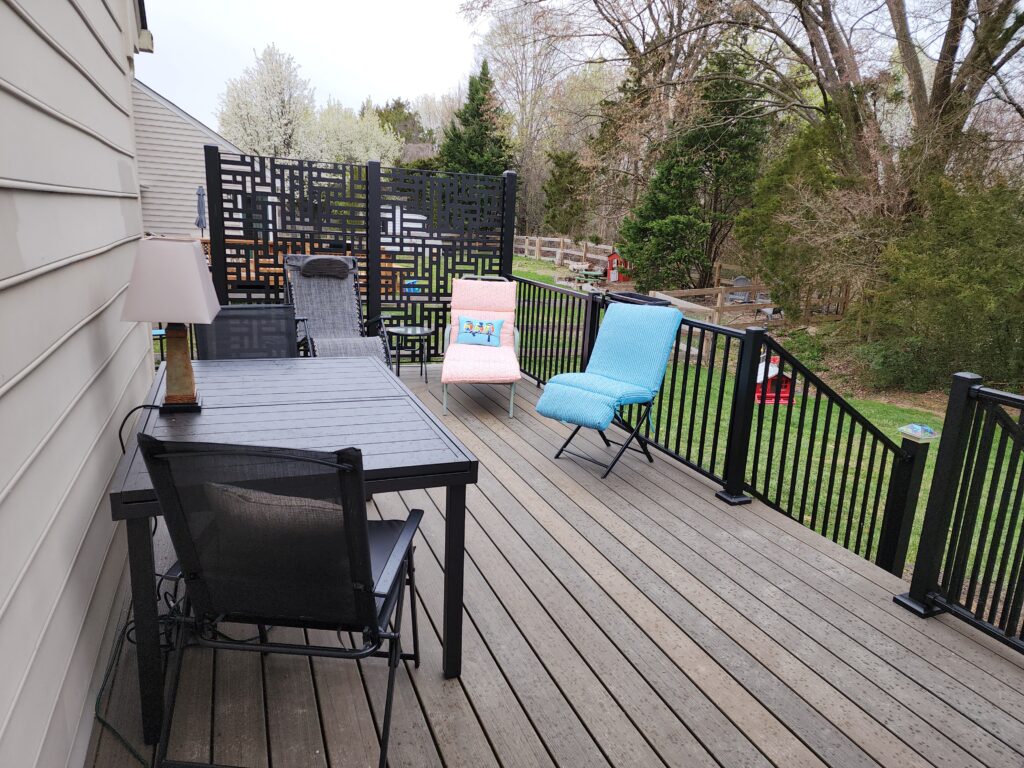 Privacy screen for deck in richmond va