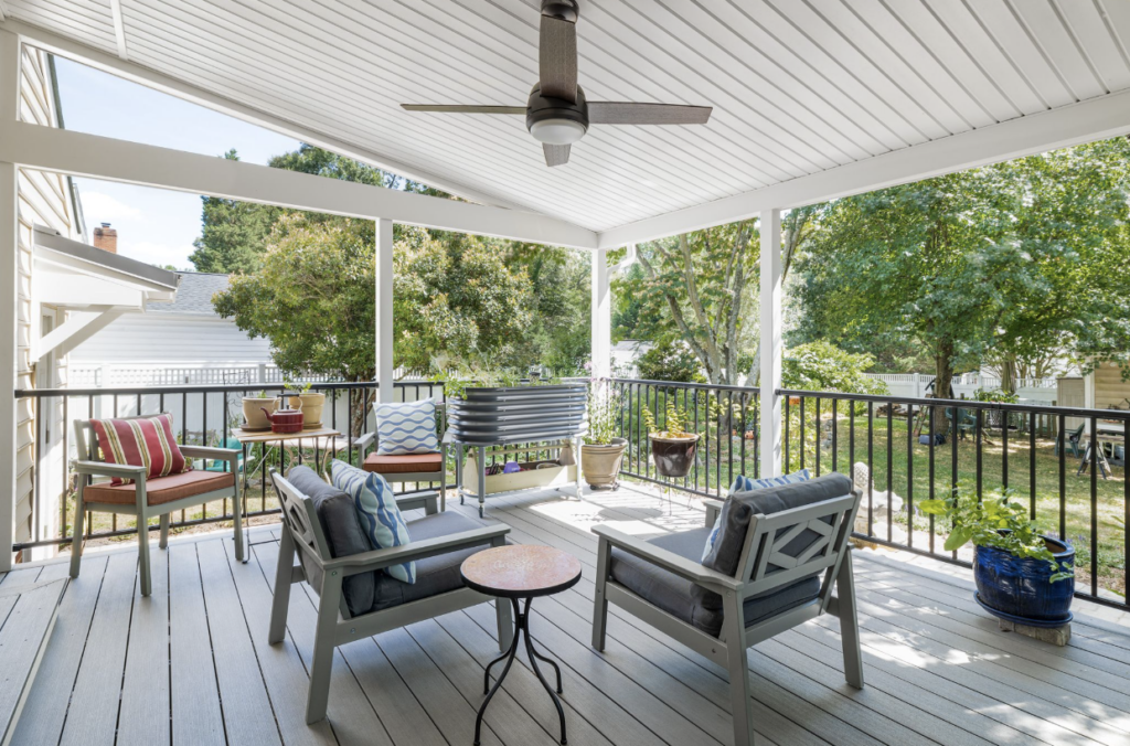 outdoor living space in richmond va